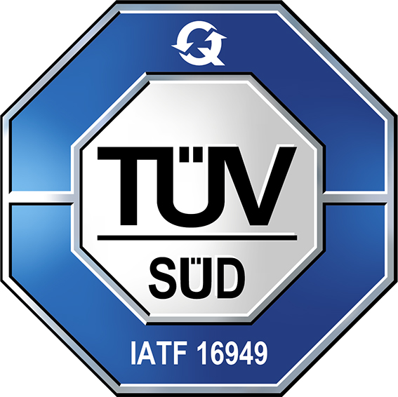 SUNRISE wurde vom TÜV nach IATF16949 zertifiziert